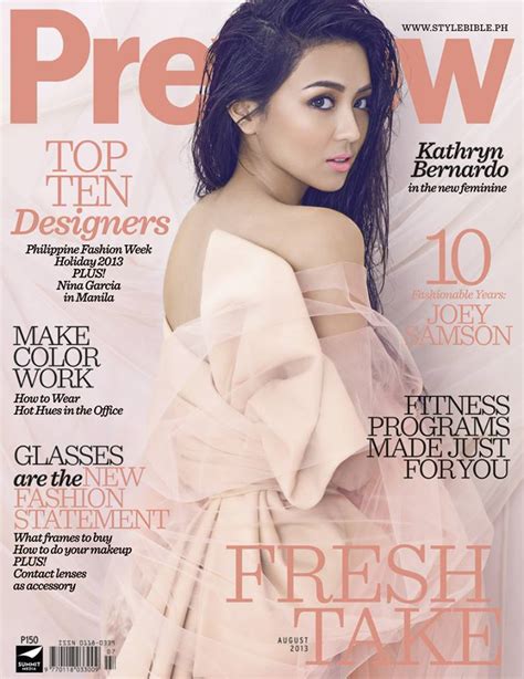 kathryn bernardo magazine cover|The Making of Kathryn Bernardo's Preview Cover .